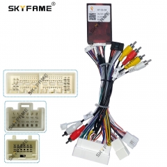 SKYFAME Car 16pin Wiring Harness Adapter Canbus Box Decoder For Hyundai Sonata 910 KIA KX7 KX5 Sportage HY-SS-04 RP1-HY-002