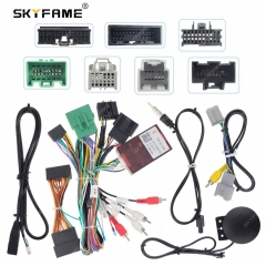 SKYFAME Car Wiring Harness Canbus Box Decoder Adapter For Chevrolet Tahoe Equionx Impala Traverse Acadia Silverado MU-X Beat