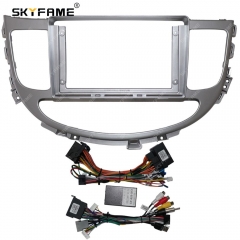 SKYFAME Car Frame Fasica Adapter Canbus Box Ddcoder Android Radio Dash Panel For Hyundai Rohens Genesis Coupe