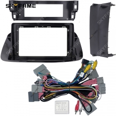 SKYFAME Car Frame Fascia Adapter Canbus Box Decoder For Honda Accord Spirior Acura SR9 Android Audio Dash Panel Kit