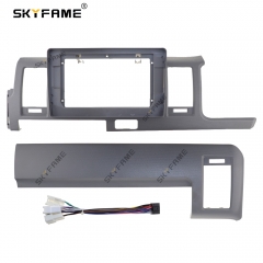 SKYFAME Car Frame Fascia Adapter For Toyota Hiace RHD 2005-2018 Android Big Screen Audio Dash Fitting Panel Kit