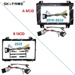 SKYFAME Car Frame Fascia Adapter Canbus Box Decoder Android Radio Audio Dash Fitting Panel Kit For Great Wall Poer Pao