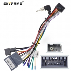 SKYFAME 16Pin Car Wiring Harness Adapter Adnroid Power Cable For Honda Fit