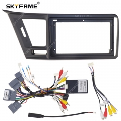 SKYFAME Car Frame Fascia Adapter Canbus Box Decoder Android Audio Dash Fitting Panel Kit For Honda Spirior