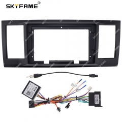 SKYFAME Car Frame Fascia Adapter Canbus Box Decoder Android Radio Dash Fitting Panel Kit For Volkswagen T6 Caravelle 6