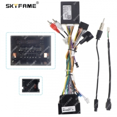 SKYFAME Car 16pin Wiring Harness Adapter Canbus Box Decoder Android Radio Power Cable  For Buick Lacrosse