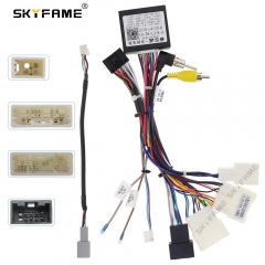 SKYFAME Car Wiring Harness Adapter Canbus Box Decoder For Toyota Camry Avalon IZOA Corolla CHR Hilux Vios Levin Yaris FT-RZ-01