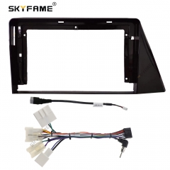 SKYFAME Car Frame Fascia Adapter Android Radio Dash Fitting Panel Kit For Toyota Sienta