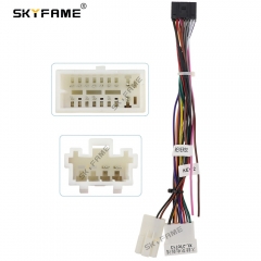 SKYFAME Car 16pin Wire Harness With Canbus box For Ford Ecosport Chrysler GRAND VOYAGER Cable
