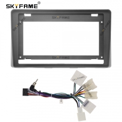 SKYFAME Car Frame Kits Cable Fascia Panel For FAW XENIA M80 2009-2014 Android Big Screen Audio Frame Fascias