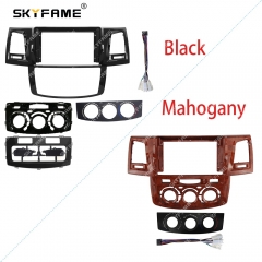 SKYFAME Car Frame Fascia Adapter For Toyota Fortuner Hilux Vigo Android Radio Dash Fitting Panel Kit