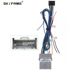 SKYFAME 16pin Car Stereo Wire Harness Adapter For Hummer H3 Android Radio Power Cable