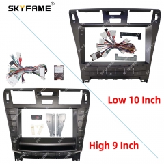 SKYFAME Car Frame Fascia Adapter Canbus Box Decoder Android Radio Dash Fitting Panel Kit For Lexus LS460 LS600