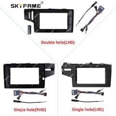 SKYFAME Car Frame Fascia Adapter For Honda Fit Jazz 2014-2019 Android Radio Dash Fitting Panel Kit