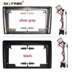 SKYFAME Car Fascia Frame Adapter Canbus Box Android Radio Dash Fitting Panel Kit For Opel Zafira B Astra H Antara Corsa D