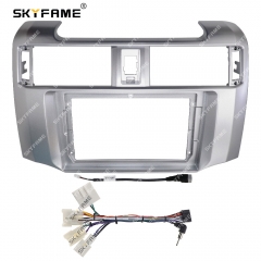 SKYFAME Car Frame Fascia Adapter Android Radio Dash Fitting Panel Kit For Toyota 4Runner