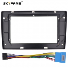 SKYFAME Car frame Kit Cable Fascia Panel For SGMW WULING Hongguang V 2019 Android Big Screen Radio Audio Frame