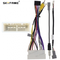 SKYFAME 16pin Car Wiring Harness Adapter For Kia K3 Pegas KX5 Sportage Hyundai Elantra Android Radio Power Cable