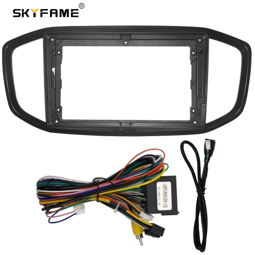 SKYFAME Car Frame Kit Cable Fascia Panel For Yemaauto BoJun EC60 2019-2020 Android Big Screen Radio Audio