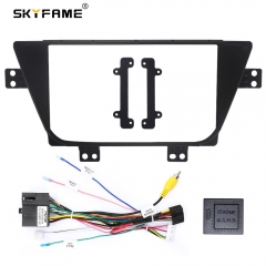 SKYFAME Car Frame Adapter For Haima Famliy F5 2018 Android Radio Dash Panel