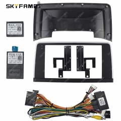 SKYFAME Car Frame Fascia Adapter Canbus Box Android Radio Dash Fitting Panel Kit For BMW 1/3 Series F20 F21 F30 F31 F34 F35 MPT