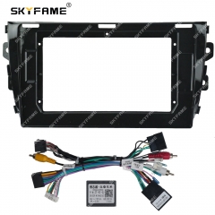 SKYFAME Car Frame Fascia Adapter Canbus Box For Zotye T600 2014-2017 Android Radio Dash Fitting Panel Kit