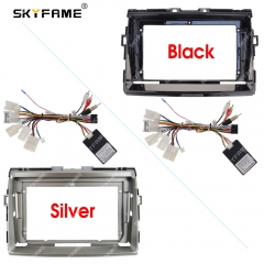 SKYFAME Car Frame Fascia Adapter Canbus Box Decoder Android Radio Audio Dash Fitting Panel Kit For Toyota Previa Estima Tarago