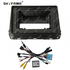 SKYFAME Car Frame Fascia Canbus Box Adapter For Wuling Baojun 730 560 2017-2019 Android Radio Dash Fitting Panel Kit