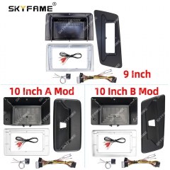 SKYFAME Car Frame Fascia Adapter For Baojun E200 E100 2017-2021 Android Radio Dash Fitting Panel Kit