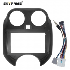 SKYFAME Car Frame Fascia Adapter Android Radio Dash Fitting Panel Kit For Nissan March Micra K13