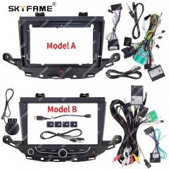SKYFAME Car Frame Fascia Adapter Android Radio Dash Fitting Panel Kit For Buick Verano GS Opel Astra K Crossland