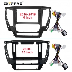 SKYFAME Car Frame Adapter For Mitsubishi Pajero 2016-2019 2020+ Android Radio Audio Dash Panel