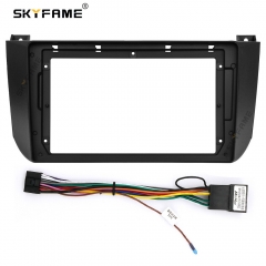 SKYFAME Car Frame Fascia For CHANA CHANGAN Alsvin V5 2009-2012 Android Radio Audio Dash Fitting Panel Kit