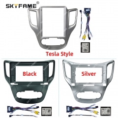SKYFAME Car Frame Fascia Adapter Canbus Box Decoder ForChana Changan CS35 2012-2016 Android Radio Dash Fitting Panel Kit