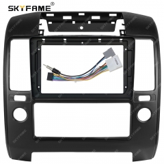 SKYFAME Car Frame Fascia Adapter Android Radio Dash Fitting Panel Kit For Nissan Navara D40 Frontier