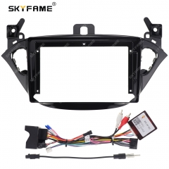 SKYFAME Car Frame Cable canbus For OPEL Adam Corsa 2013+ Android Big Screen Dash Panel Frame Fascia