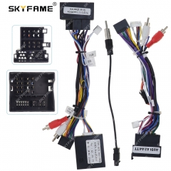 SKYFAME Car 16pin Wiring Harness Power Cable Adapter Canbus Box Decoder For Audi A3 A4 TT A6 OD-AUDI-01