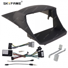 SKYFAME Car Frame Fascia Adapter Canbus Box Decoder Android Radio Dash Fitting Panel Kit For Ford Fiesta Ecosport