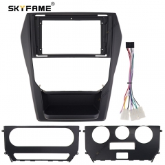 SKYFAME Car Frame Fascia Adapter For Mahindra Scorpio 2015 Android Radio Fitting Panel Kit