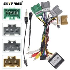 SKYFAME Car Wiring Harness Adapter Canbus Box Decoder Power Cable For Buick Encore Chevrolet Track Tracker Malibu GM-RZ-09