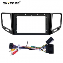 SKYFAME Car Frame Fascia Adapter For Volkswagen Teramont 2017-2018 Android Radio Dash Fitting Panel Kit