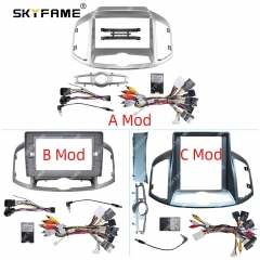 SKYFAME Car Frame Fascia Adapter Canbus Box Decoder Android Radio Dash Fitting Panel Kit For Chevrolet Captiva