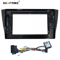 SKYFAME Car Frame Fascia Adapter For Volkswagen Bora 2016-2018 Android Radio Dash Fitting Panel Kit