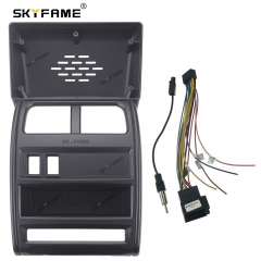 SKYFAME Car Frame Fascia Adapter For Proton Saga 2016-2018 Android  Android Radio Dash Fitting Panel Kit