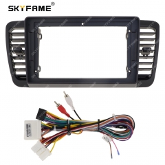 SKYFAME Car Frame Fascia Adapter For Subaru Outback Legacy 2004-2006 Android Big Screen Radio Dash Fitting Panel Kit