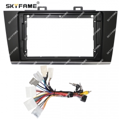 SKYFAME Car Frame Fascia Adapter Android Radio Audio Dash Fitting Panel Kit For Subaru Outback Legacy