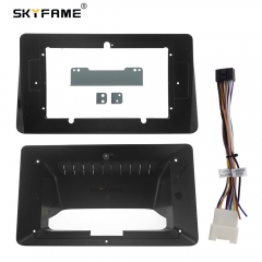 SKYFAME Car Frame Fascia Adapter For Mitsubishi Eclipse 2018-2019(Overseas Edition) Android Radio Dash Fitting Panel Kit