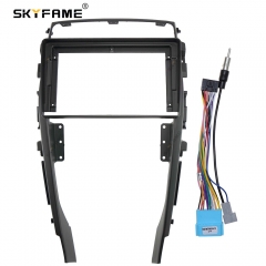 SKYFAME Car Frame Fascia Adapter For Suzuki Iiana A6 2014-2016 Android  Android Radio Dash Fitting Panel Kit
