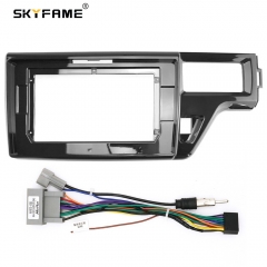 SKYFAME Car Frame Fascia Adapter For Honda Stepwgn stepwagon spada 2015-2018 Android Radio Dash Fitting Panel Kit