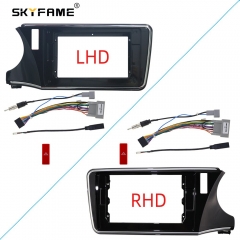 SKYFAME Car Frame Fascia Adapter For Honda City Greiz Gienia  -2018 Android Radio Dash Fitting Panel Kit